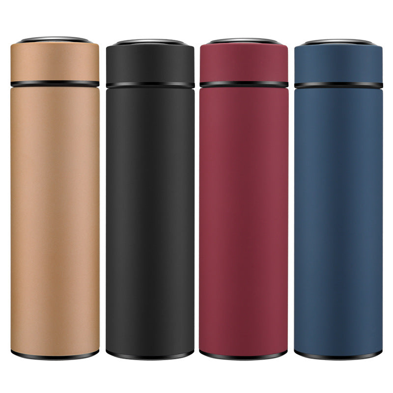 450ml Stainless Steel Water Bottle Double Wall Vacuum Insulated Business Travel Sport  Outdoor Water Bottle Image