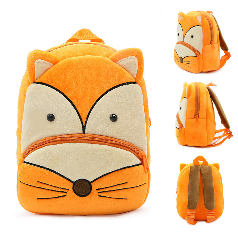 kindergarten small school bag animal backpack Image