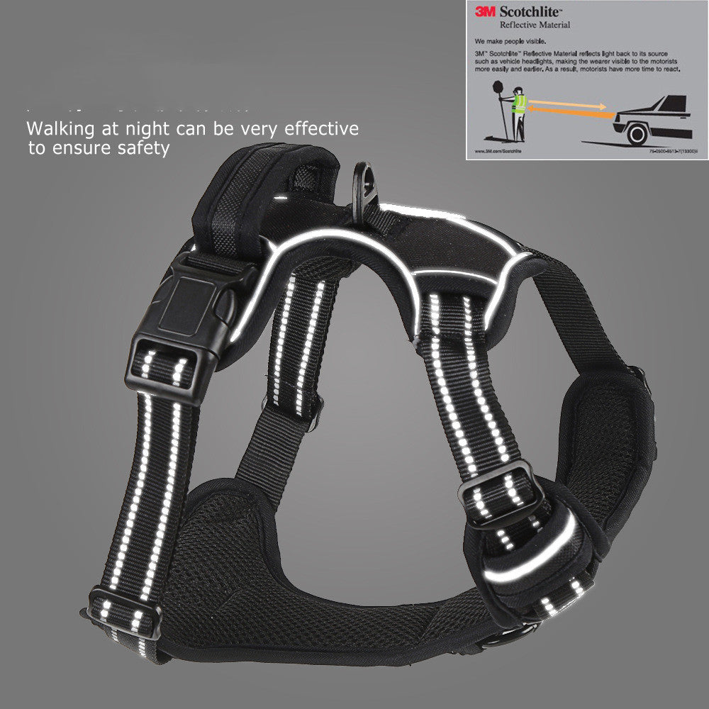 Dog Harness No Pull Breathable Reflective Pet Harness Vest Image