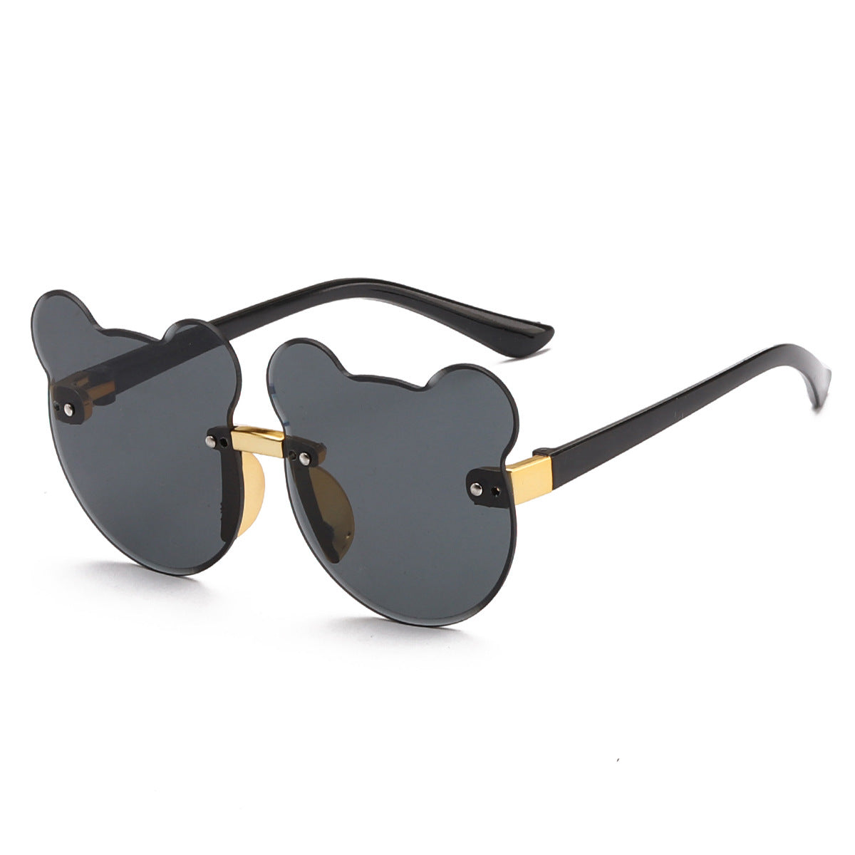 Cat Ear Kids Sunglasses Frameless Shape Image