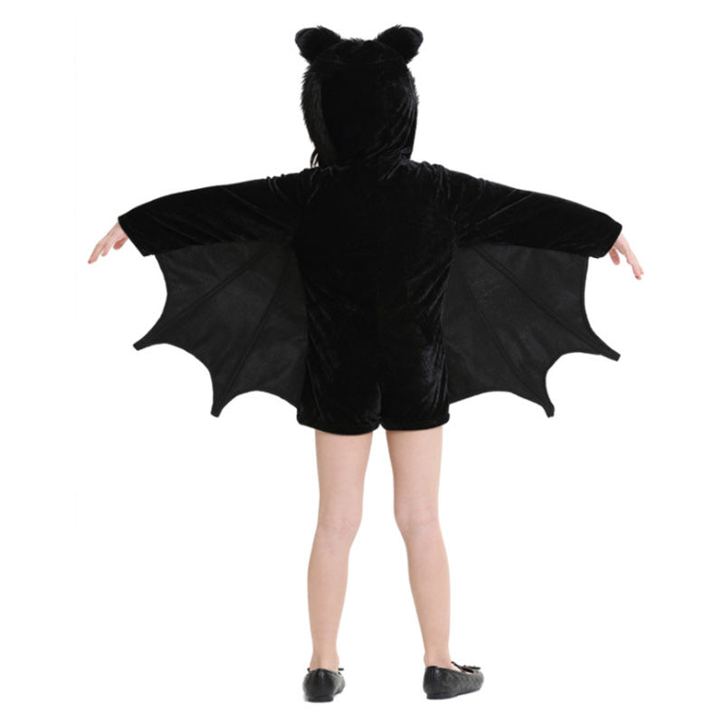 Halloween Children's Costume Black Bat Cosplay Costumes Image