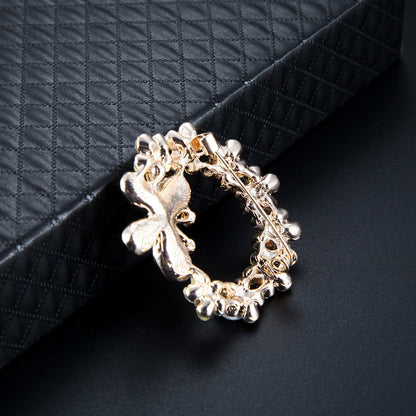 Butterfly Full Fashion Alloy Diamond Brooch