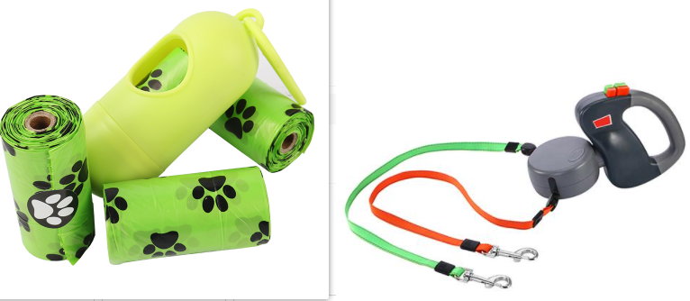 Retractable Dual Pet Dog Walking Leash Image