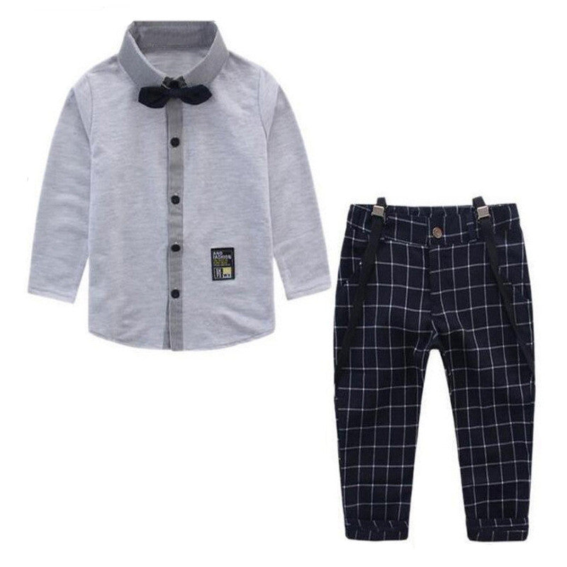 Two-piece men's treasure suit tide suit Image