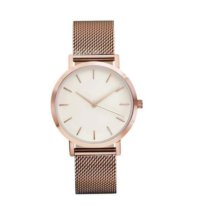 Steel-Band Fashion Quartz Watch Image