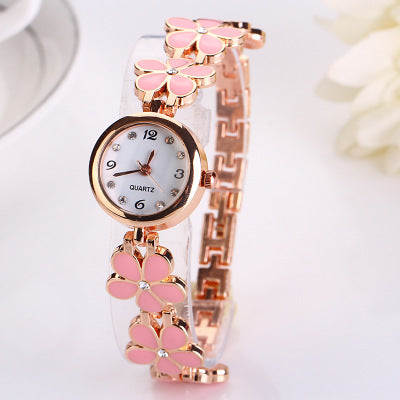 Lvpai New Luxury Casual Fashion Bracelet Watch Flower Strap Wristwatch Dress Elegance Quartz Watch For Women Gift Watch Image