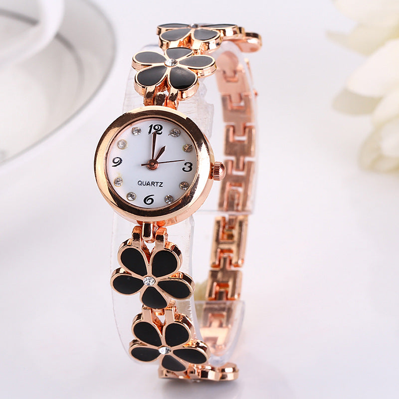 Lvpai New Luxury Casual Fashion Bracelet Watch Flower Strap Wristwatch Dress Elegance Quartz Watch For Women Gift Watch Image