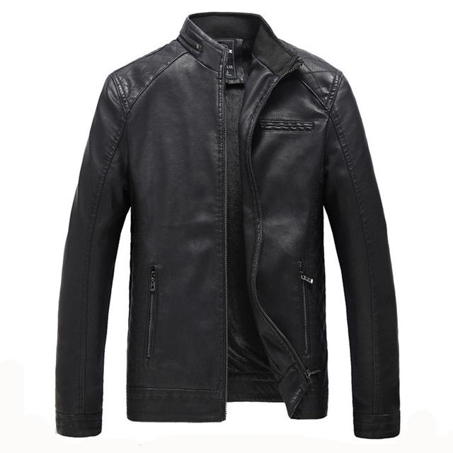 Autumn Moto Vintage Mens Jackets Image