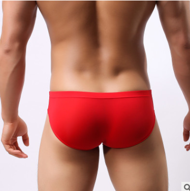 Ultra-thin Transparent Ice Silk Men's Briefs Image