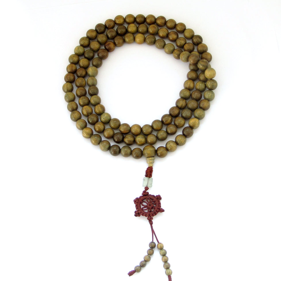 Natural sandalwood beads Image