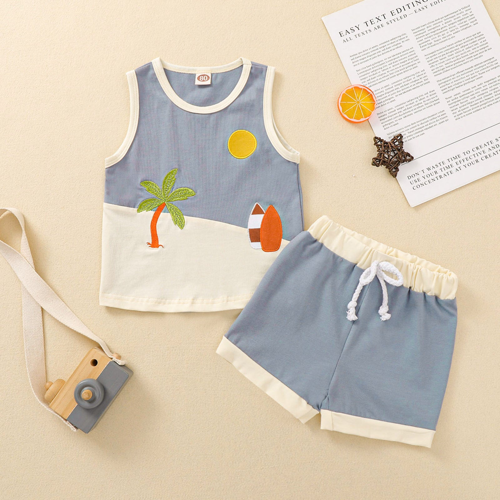 Children's Clothing Summer Cartoon Kids Clothes Image