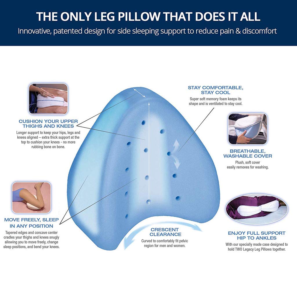 Leg Knee Pillow Slow Rebound Memory Comfortable Image