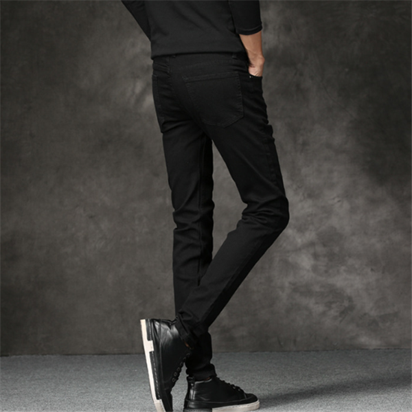 Slim-fit stretch men's pants Image