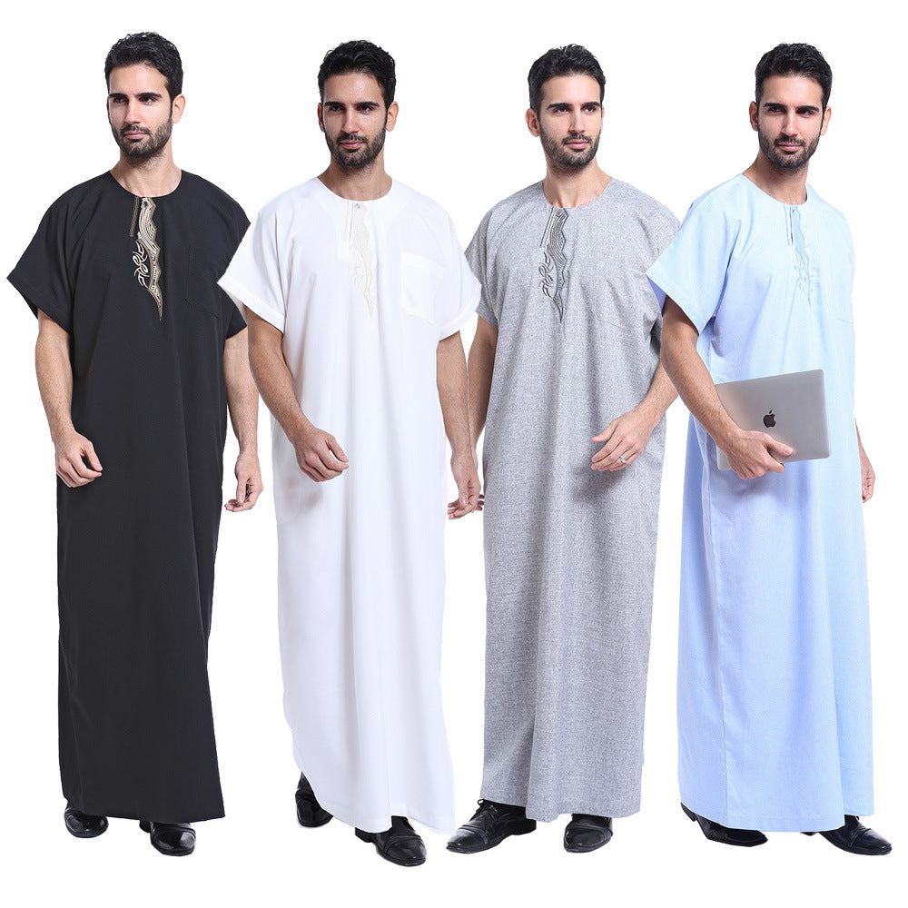 Muslim Arab Middle Eastern Men's Robe Image