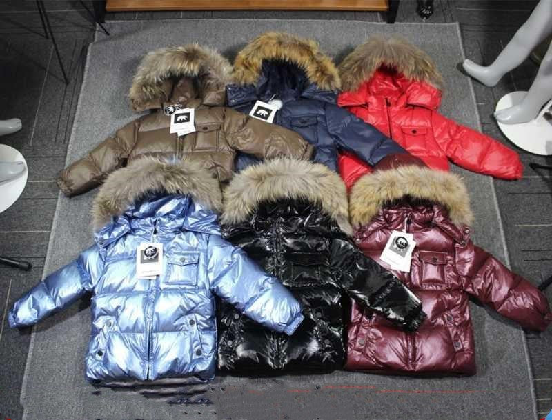 Boys clothes jackets winter down jackets for boys suits Image