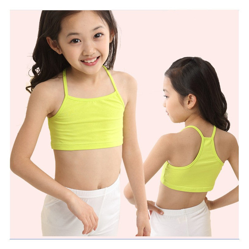 Girls Tube Top Wrapped Chest Camisole Girls Developmental Underwear Image