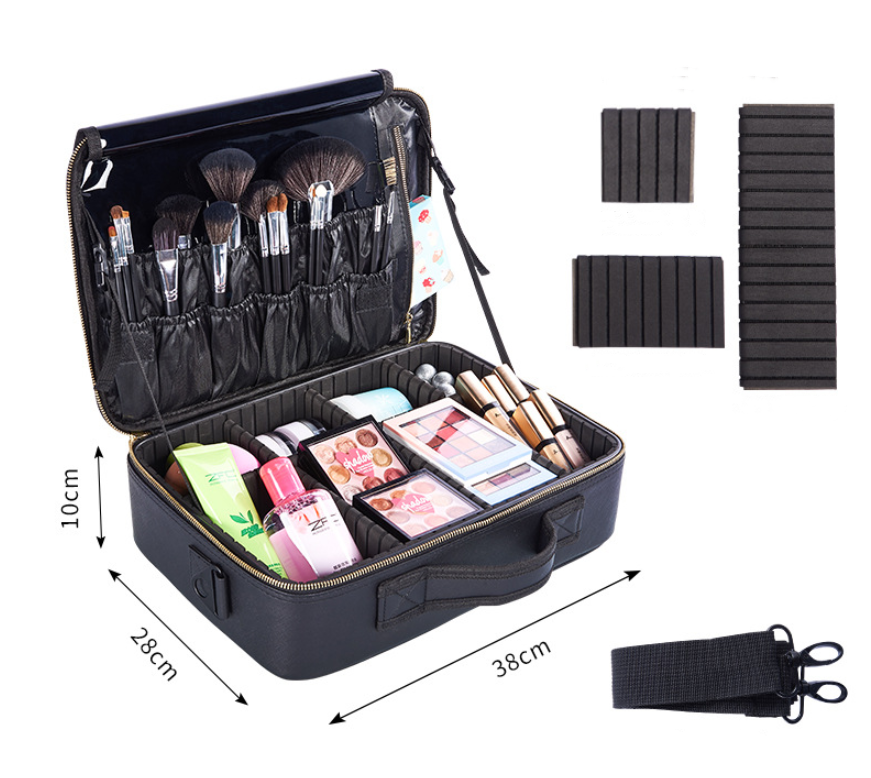 Large-capacity Multifunctional Portable Cosmetic Bag Image