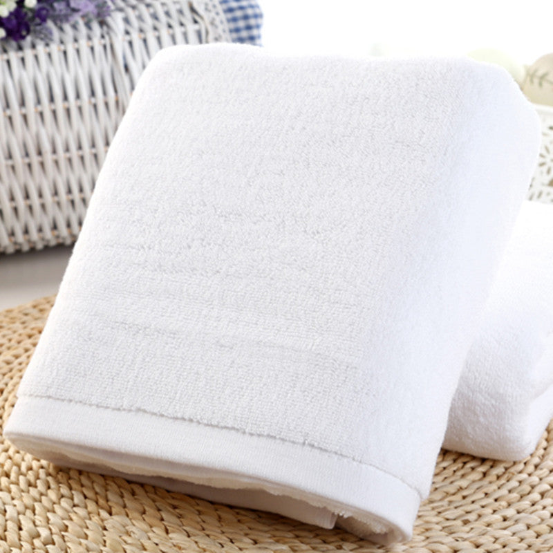 Pure cotton thickened bath towel Image