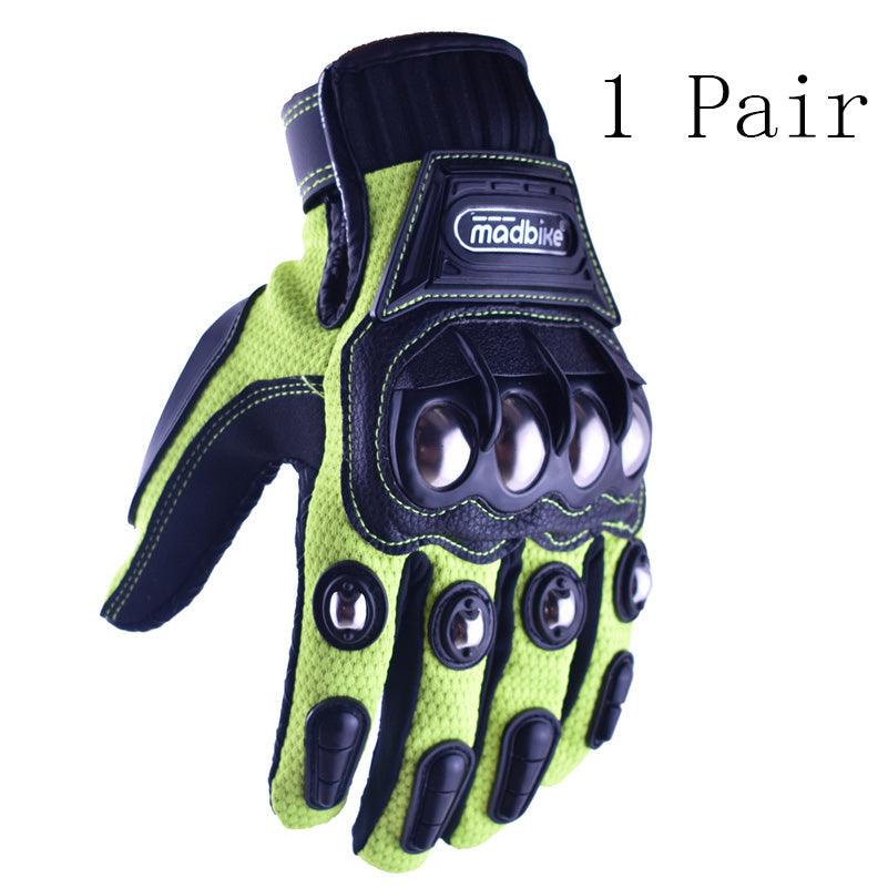 Hot Style Off-Road Motorcycle Riding Gloves Alloy Protective Image