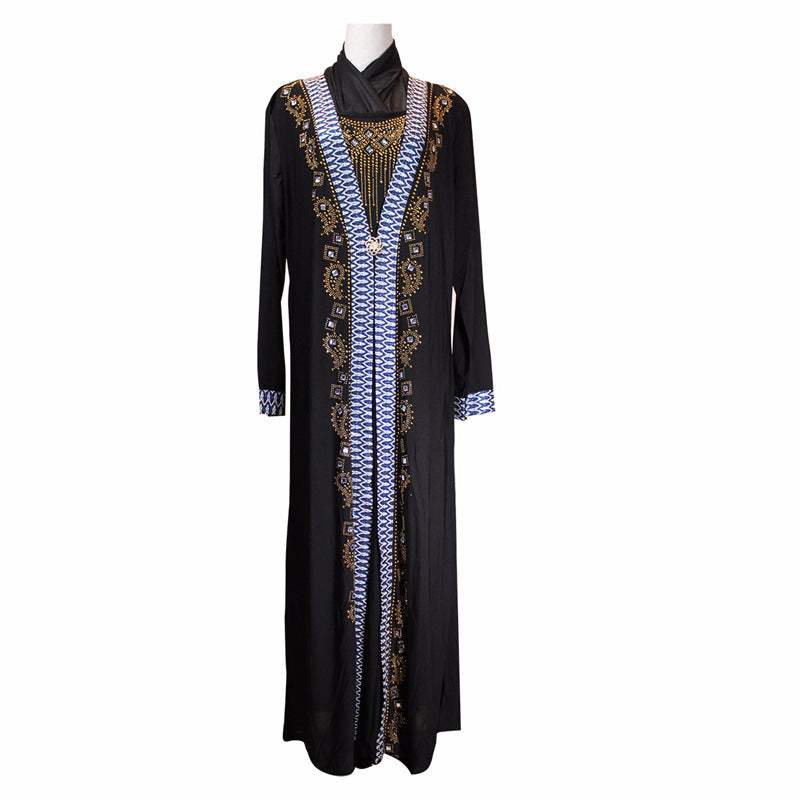 Muslim Ramadan fashion beaded dress Image