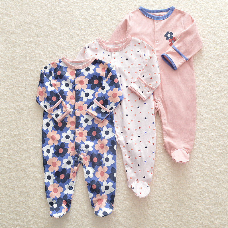 Baby crawling suit baby onesies Image