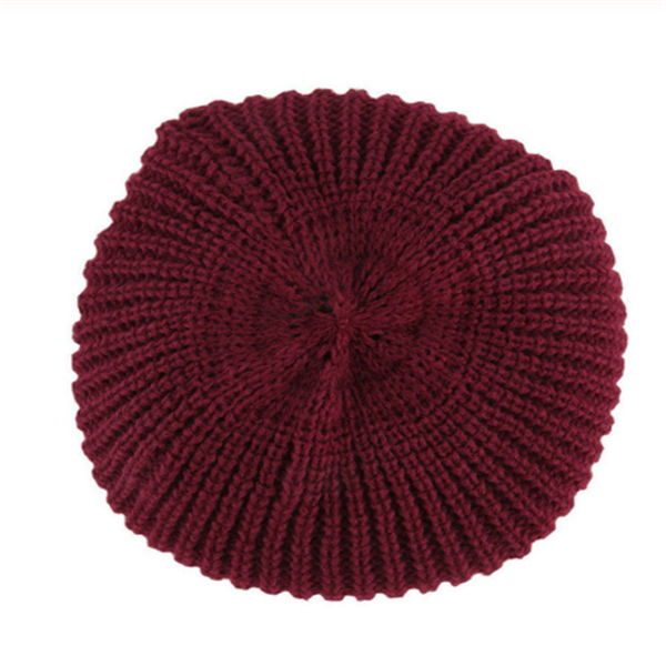 Knitted wool cap Image