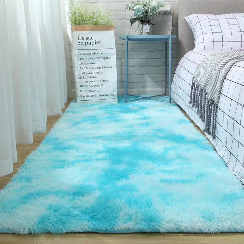 Plush carpet floor mat Image