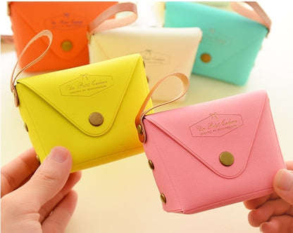 Cute Candy Color Key Case Macaron Coin Purse