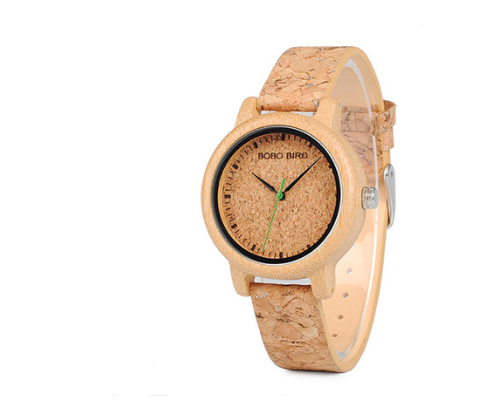 Bamboo and wooden watches Image