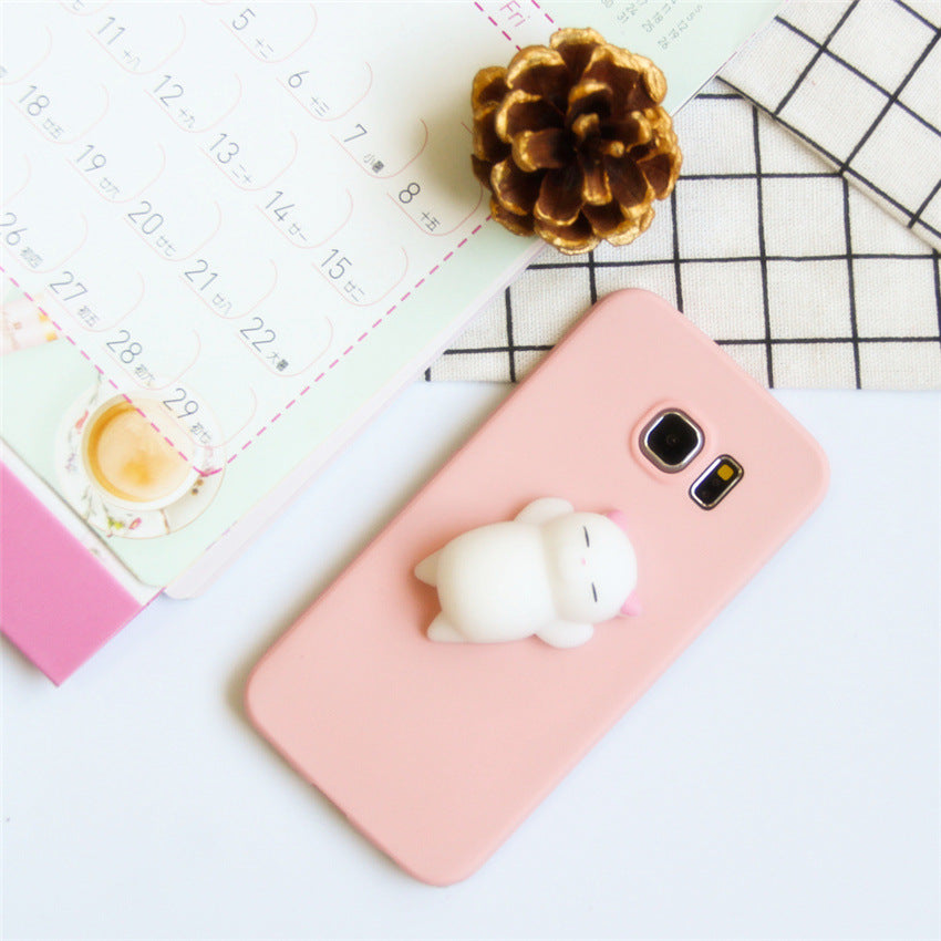 Three-dimensional cat Samsung mobile phone case Image