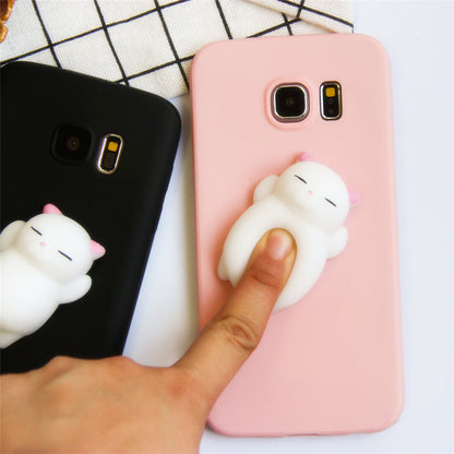 Three-dimensional cat Samsung mobile phone case