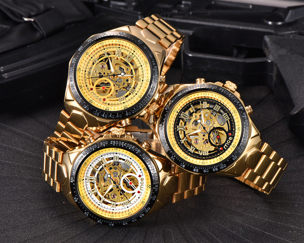 Wholesale, foreign trade, quick selling, explosion proof watches, MCE mechanical watches, men's mechanical watches Image