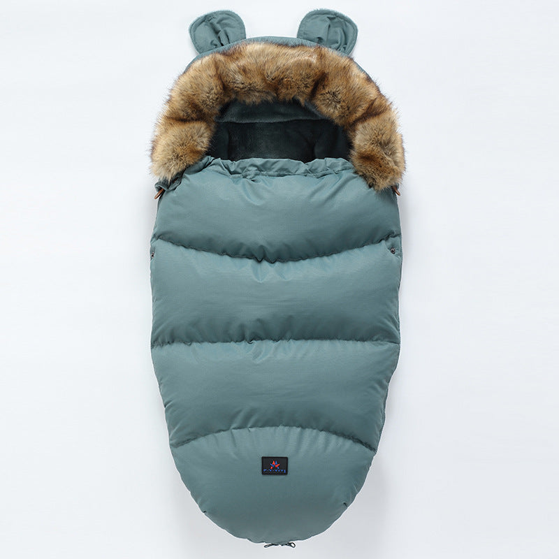 Baby warm sleeping bag Image