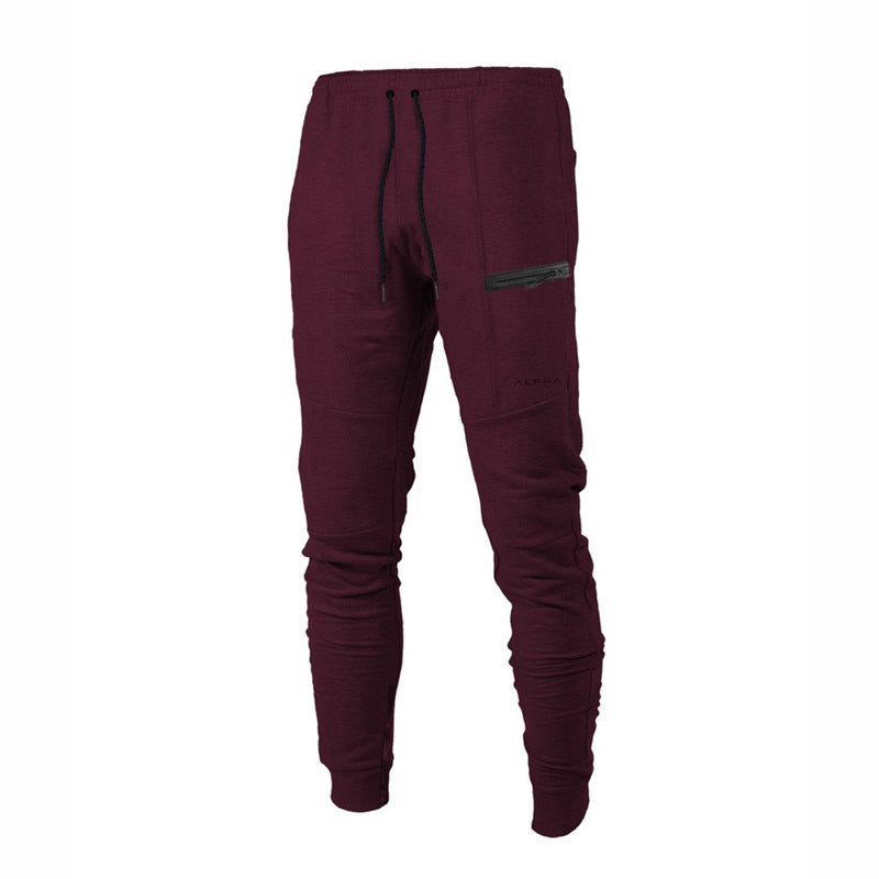 New Fitness Pants Casual Sweatpants Fashion High Street Trousers Pants Men Joggers Image