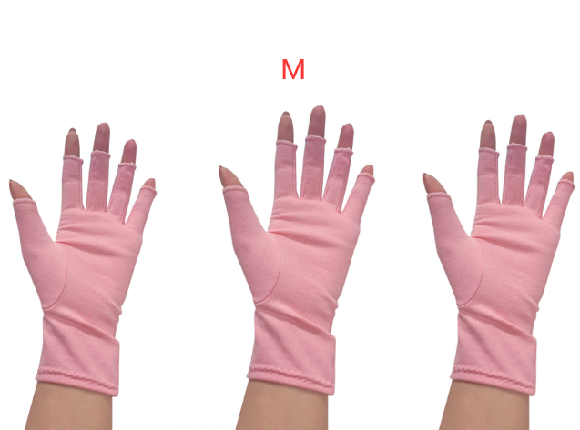 Breathable Health Care Half Finger Gloves Image