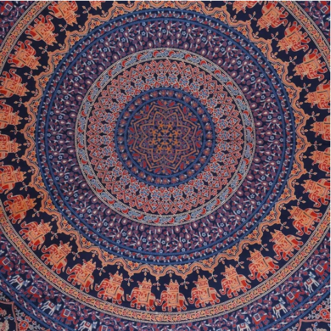 Indian Mandala hanging tapestry tapestry Image