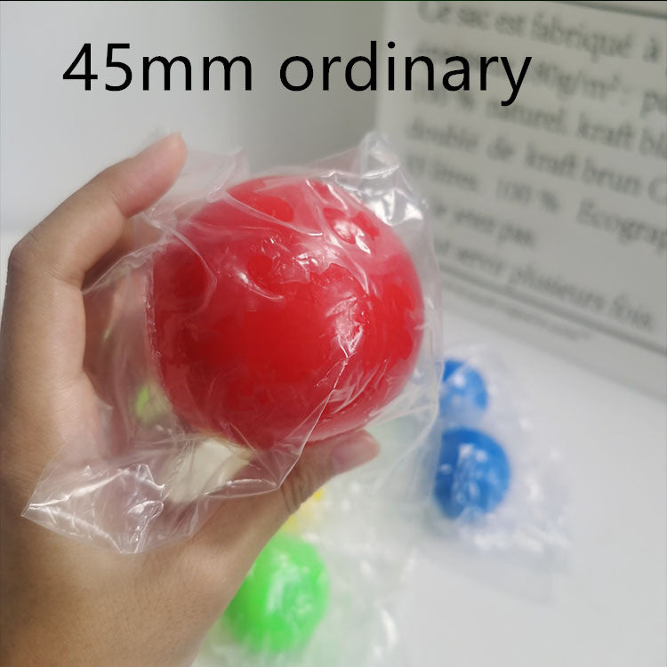 Stick Wall Ball Stress Relief Toys Sticky Squash Ball Image