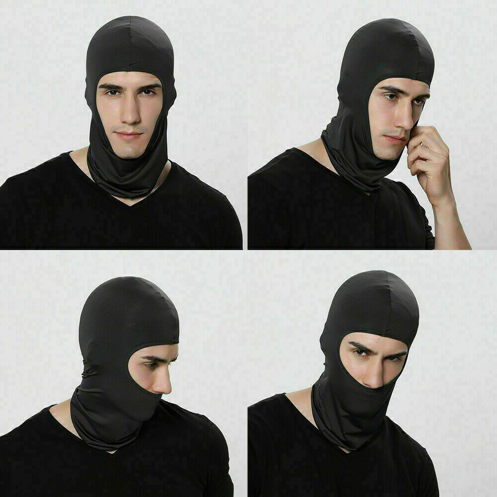 3 Pack Tactical Balaclava Thin Full Face Mask Lightweight Motorcycle Warmer Ski Image