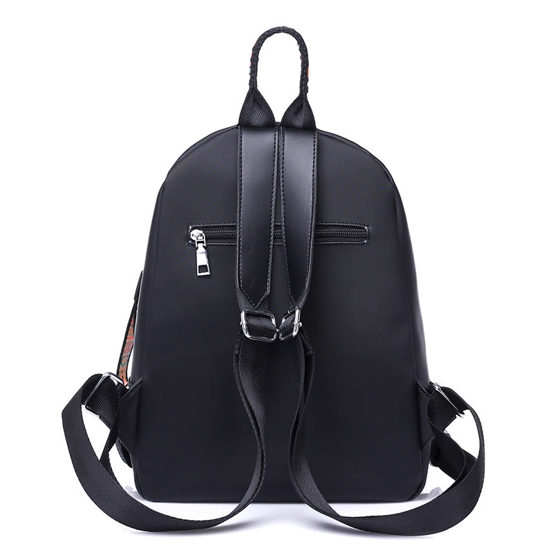 Stitching Waterproof Nylon Fashionable Colorful Backpack Image