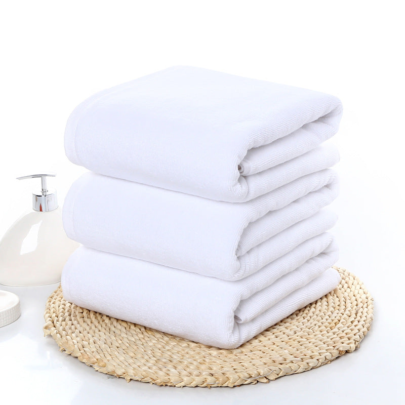 Pure cotton thickened bath towel Image