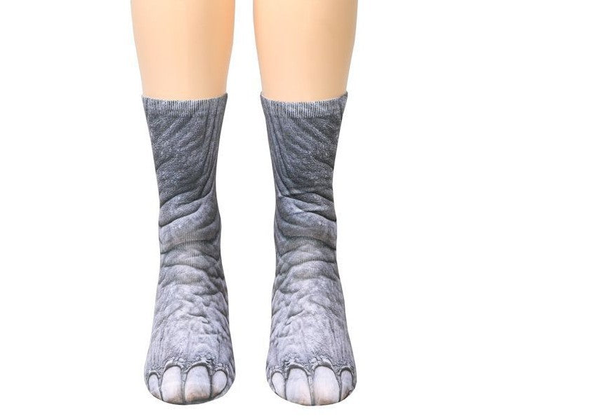 3D Animal Paw Socks Cute Cat Claws Socks Unisex Long Socks Image