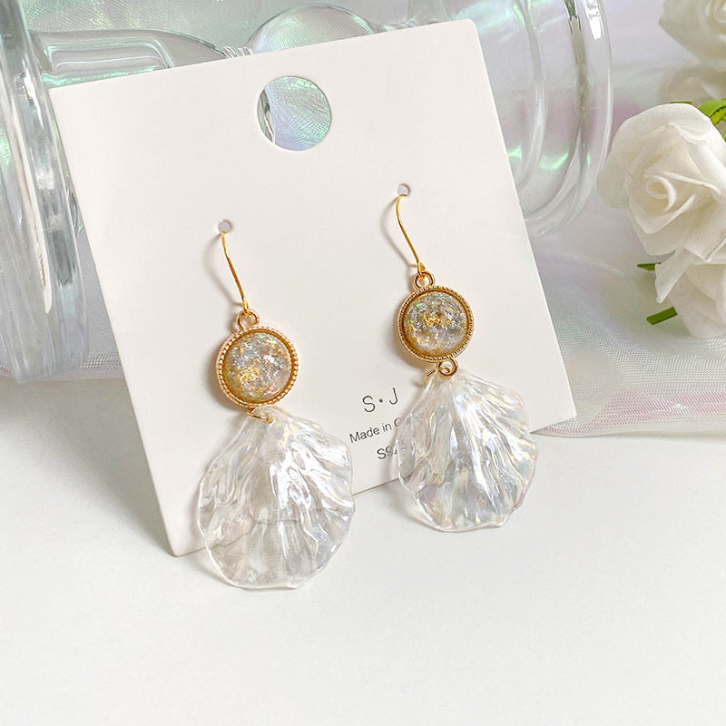 Acrylic Shell Earrings Image