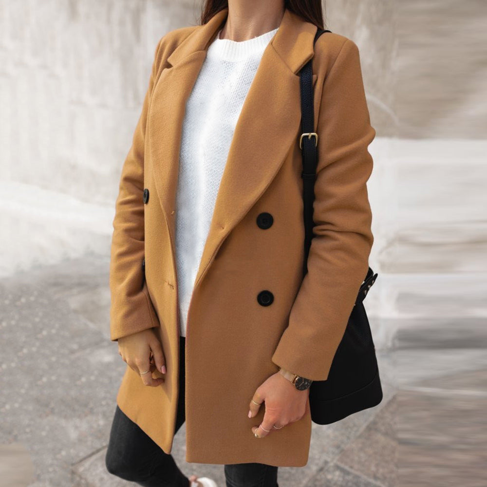 Winter Long Woolen Coats Image