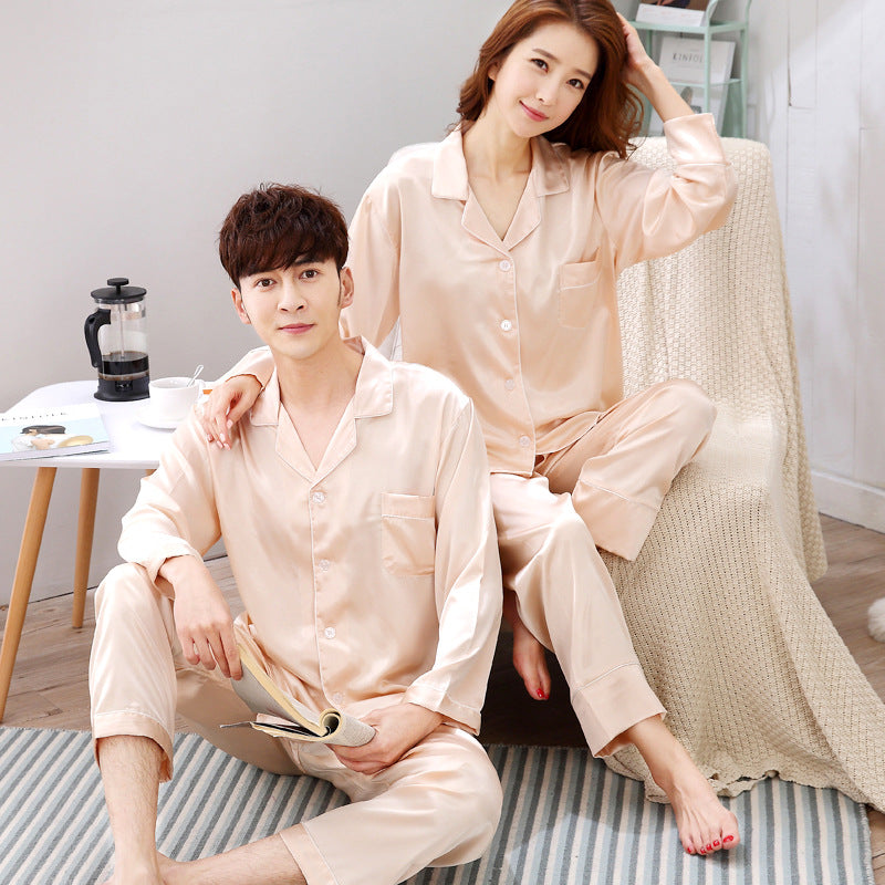 Couples pajamas for men and women Image