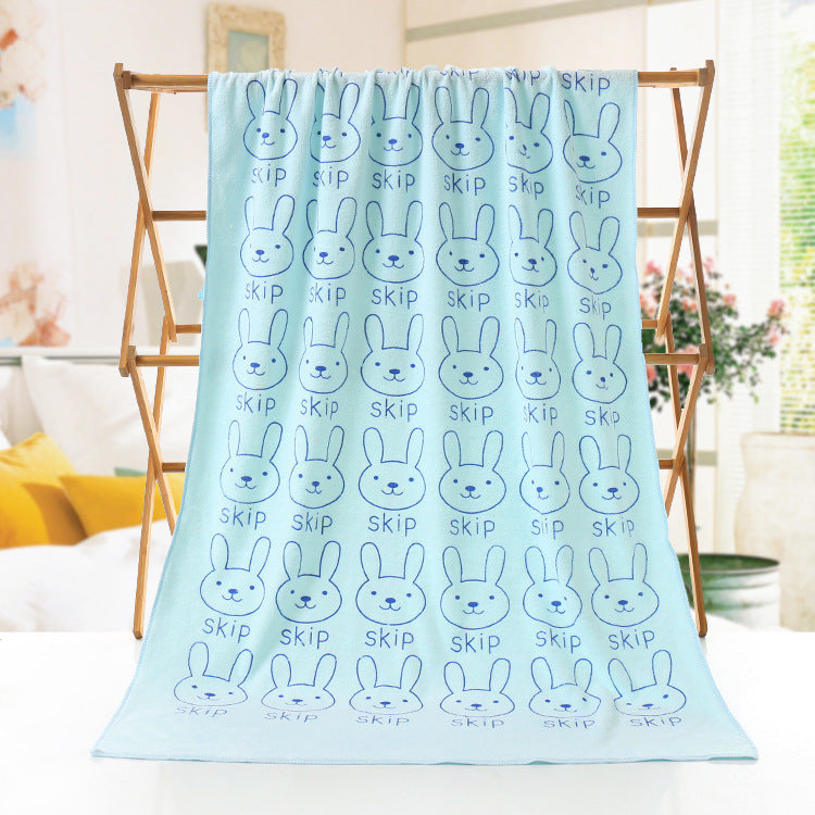 Bath towel beach towel cartoon print