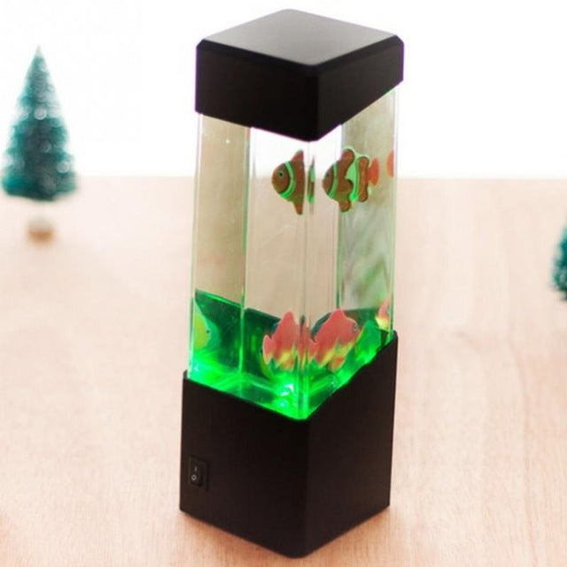 Colorful LED jellyfish night light Image