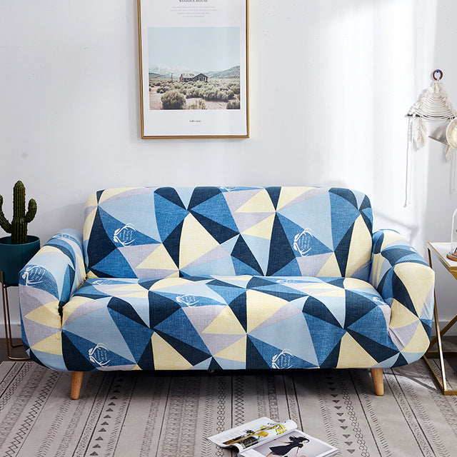 Printed sofa cushion sofa cover sofa cover Image