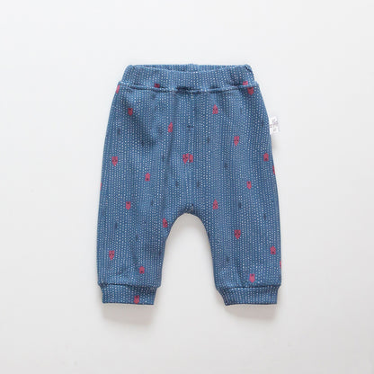 2021 Korean winter winter wear pants plus Velvet Pants brand children big ass pants baby clothes wholesale