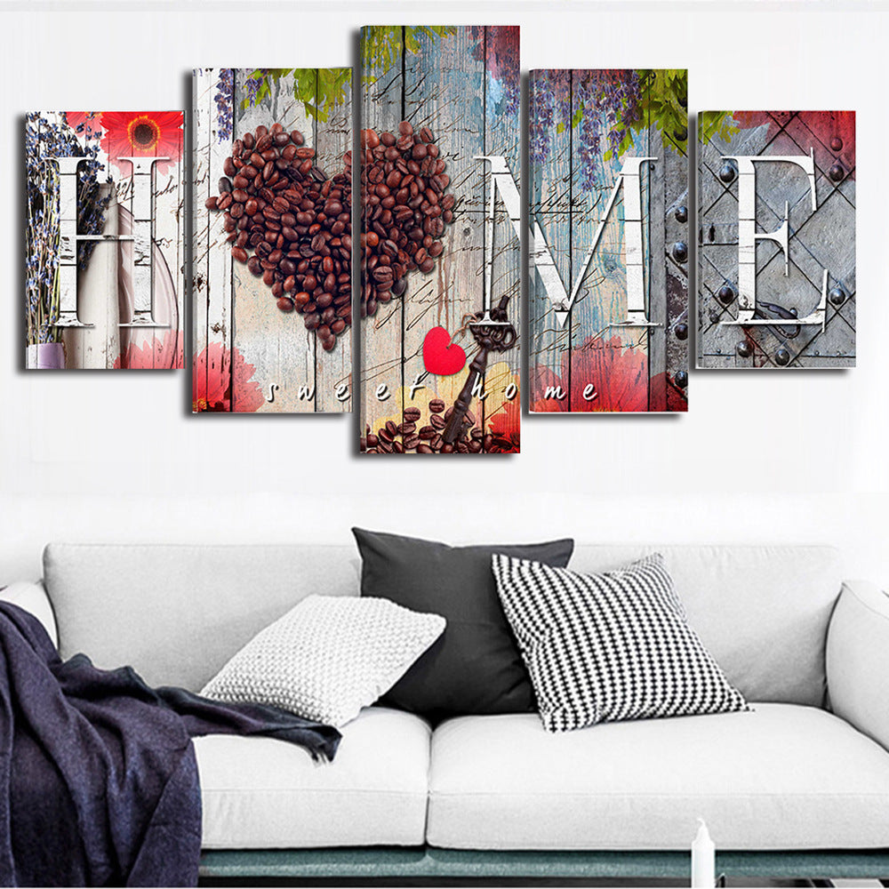 Home sweet home decoration board Image