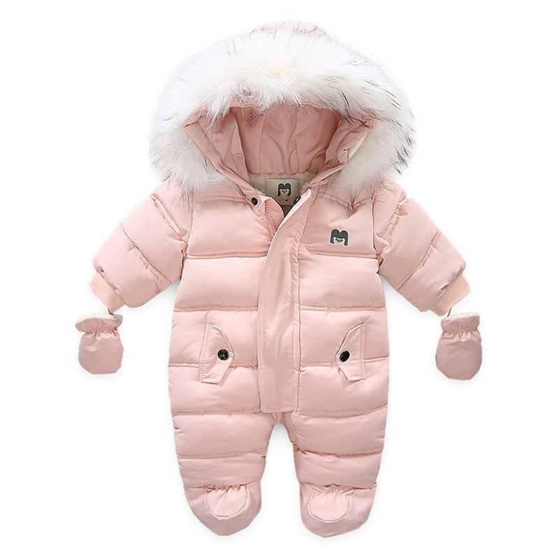 Baby Kids Jumpsuit Jacket with Gloves Image